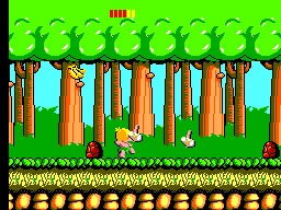 Super Wonder Boy screenshot 2 for Sega Mark III